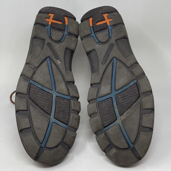 Rockport RocSports Chukka Boots Mens 13 M British Tan Leather Lace Up V75329 - Picture 13 of 14